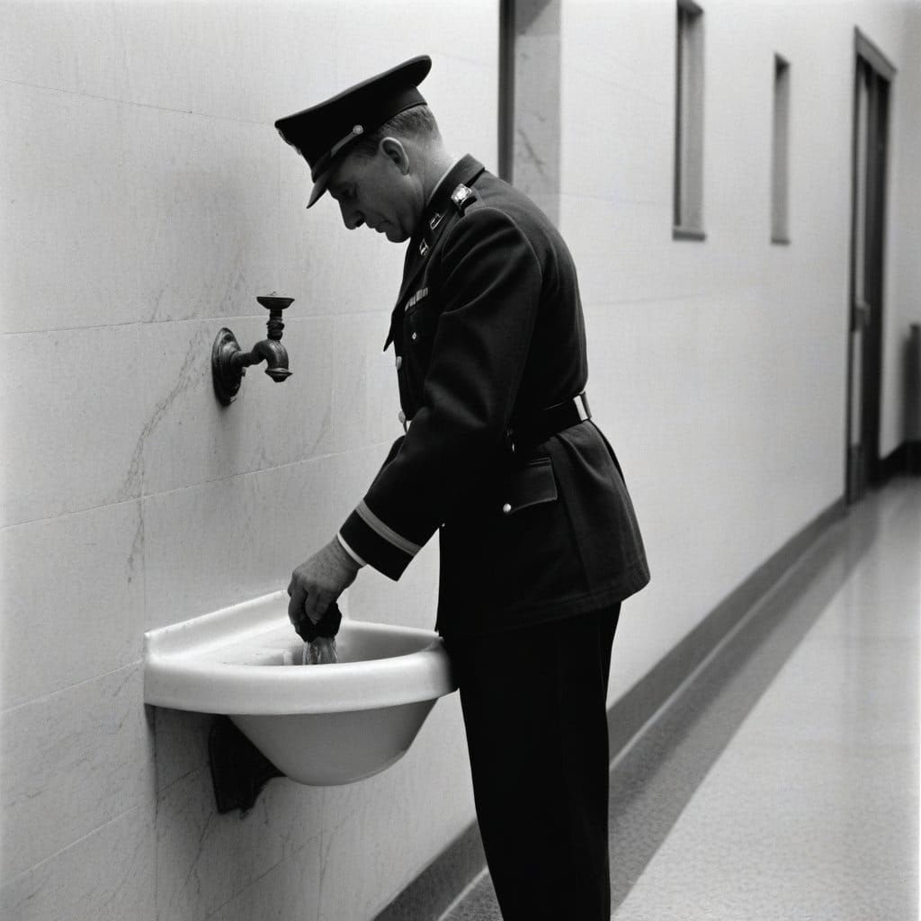 Executive Order Renames West Wing Water Fountain the Strait of Hormuz