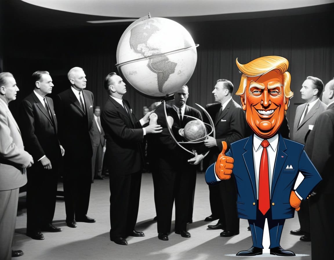 Earth Renamed Planet America; United States Becomes Trumpland in Same Afternoon